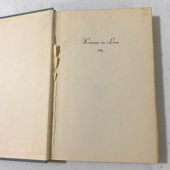 Woman in Love Hardcover Lucy Cores Romance Novel Fiction Vintage Book BCE - Picture 6 of 10
